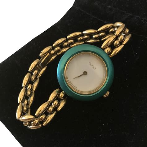 retro vintage gucci multi bezel watch|gucci watch interchangeable bezel.